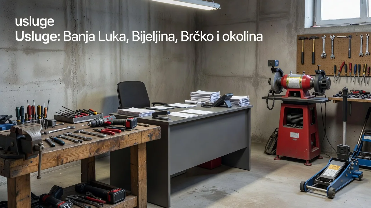 Usluge: Banja Luka, Bijeljina, Brčko i okolina
